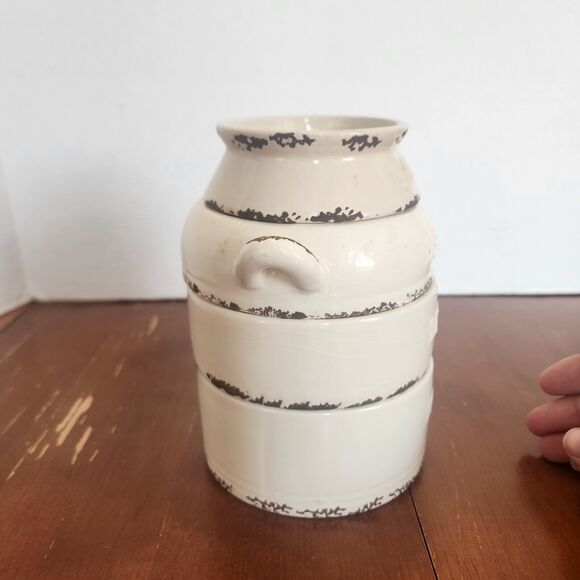 Stackable Ceramic Distressed Look Measuring Cups by LTD Commodities - Picture 8 of 9